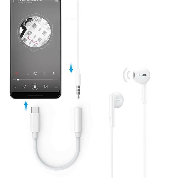 Grote foto slimtron usb c naar 3.5mm audio aux verlengkabel converter computers en software overige