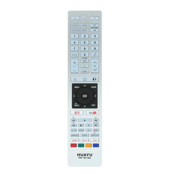 Grote foto toshiba universele afstandsbediening tb1586 smart tv remote diversen overige diversen