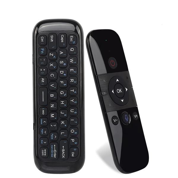 Grote foto m8 air mouse met mini toetsenbord voice computers en software toetsenborden