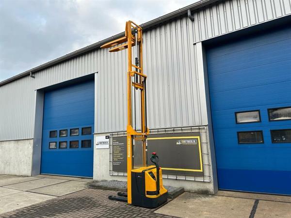 Grote foto vs 21848 elektrische triplex stapelaar jungheinrich ejc16 4.600mm doe het zelf en verbouw hefwerktuigen