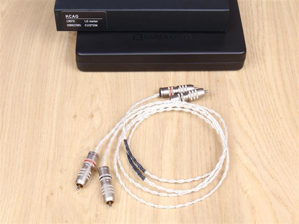 Grote foto kimber kable kcag silver audio interconnects siltech sst rca 1 0 metre audio tv en foto onderdelen en accessoires