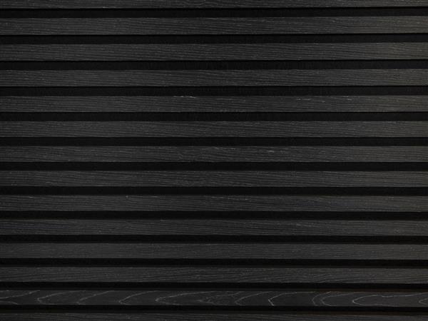 Grote foto akoestische wandpaneel black oak 270x60cm doe het zelf en verbouw materialen en producten