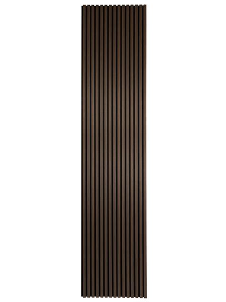Grote foto akoestische wandpaneel black walnut 270x60cm huis en inrichting kachels en openhaarden