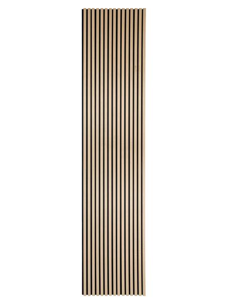 Grote foto akoestische wandpaneel natural oak 270x60cm huis en inrichting kachels en openhaarden