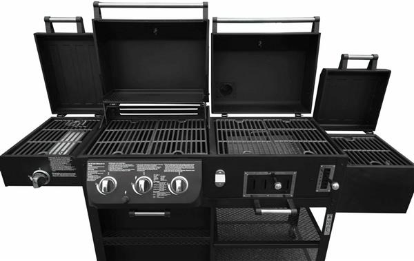 Grote foto 4 in 1 combi barbecue arizona tuin en terras buitenkeukens
