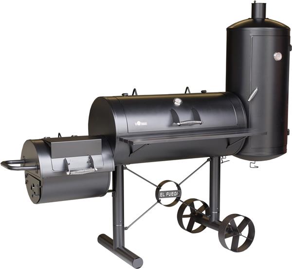 Grote foto houtskool smoker kiona tuin en terras buitenkeukens