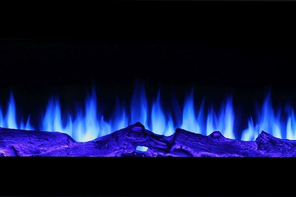 Grote foto el fuego elektrische led inbouw sfeerhaard everest 250cm huis en inrichting kachels en openhaarden
