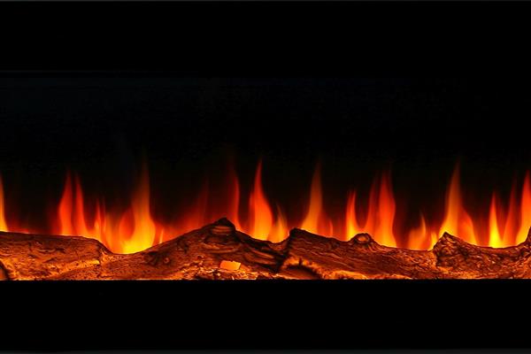 Grote foto el fuego elektrische led inbouw sfeerhaard everest 250cm huis en inrichting kachels en openhaarden