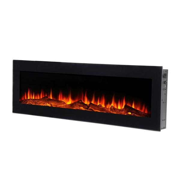 Grote foto el fuego elektrische led inbouw sfeerhaard everest 250cm huis en inrichting kachels en openhaarden