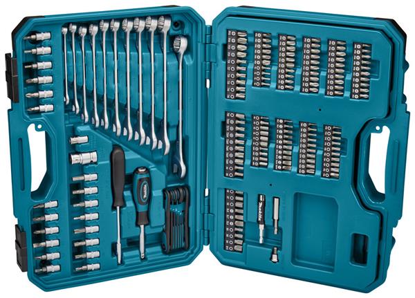 Grote foto makita e 10883 gereedschapset in koffer 221 delig doe het zelf en verbouw gereedschappen en machines