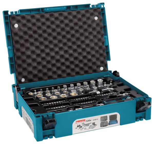 Grote foto makita e 08713 gereedschapset in mbox nr. 1 120 delig doe het zelf en verbouw gereedschappen en machines