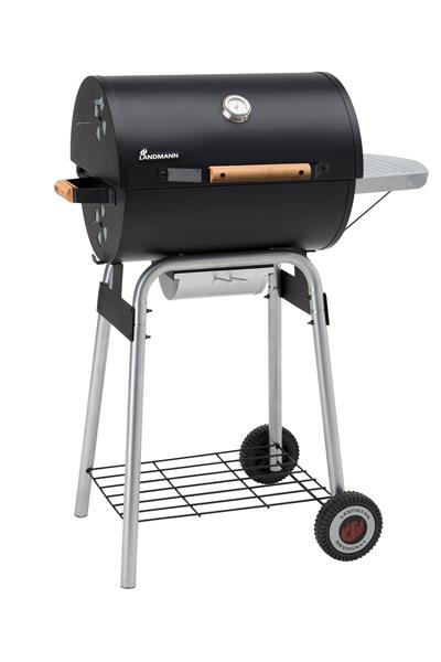 Grote foto landmann houtskoolbarbecue black taurus 440 tuin en terras buitenkeukens