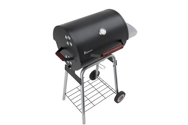 Grote foto landmann houtskoolbarbecue black taurus 440 tuin en terras buitenkeukens