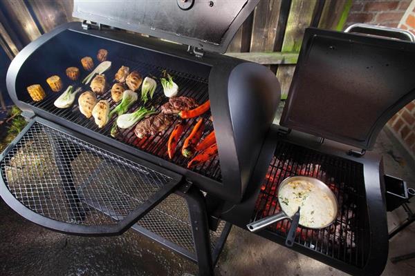 Grote foto landmann smoker rookoven barbecue vinson 200 tuin en terras buitenkeukens