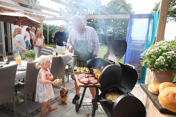Grote foto landmann smoker rookoven barbecue vinson 200 tuin en terras buitenkeukens