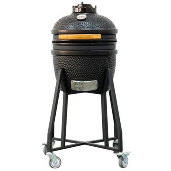 Grote foto keramische barbecue kamado 33cm zwart tuin en terras buitenkeukens