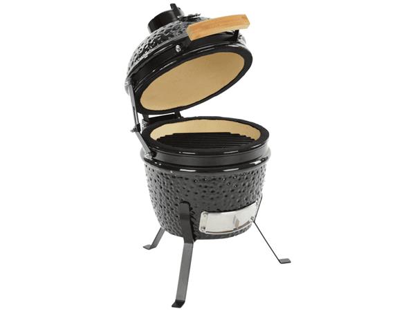 Grote foto mini kamado barbecue 27cm tuin en terras buitenkeukens