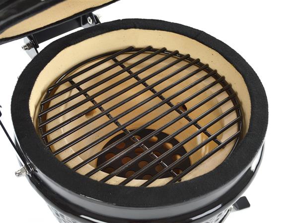 Grote foto mini kamado barbecue 27cm tuin en terras buitenkeukens