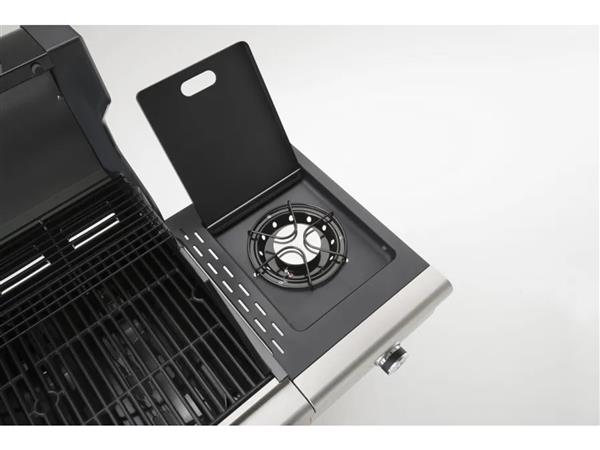 Grote foto gasbarbecue triton pts 3.1 zilver grijs tuin en terras buitenkeukens