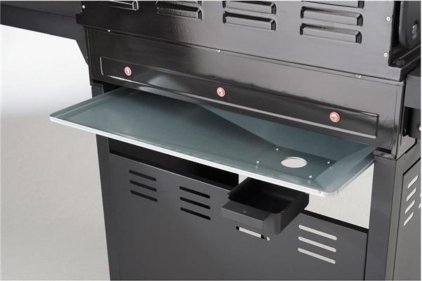 Grote foto gasbarbecue triton pts 4.1 zilver grijs tuin en terras buitenkeukens