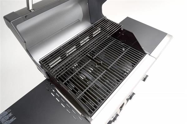 Grote foto gasbarbecue triton pts 4.1 zilver grijs tuin en terras buitenkeukens
