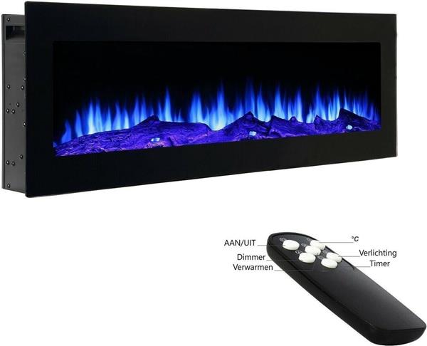 Grote foto elektrische led inbouw sfeerhaard cortina 110cm huis en inrichting kachels en openhaarden