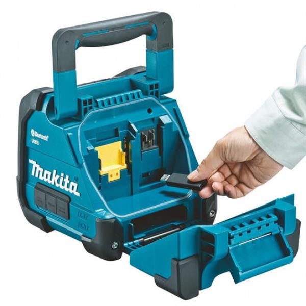Grote foto makita bluetooth speaker ip64 met usb poort dmr202 doe het zelf en verbouw gereedschappen en machines