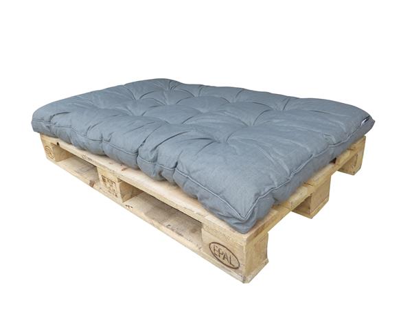 Grote foto palletkussen 120x80x16cm grijs tuin en terras overige tuin en terras