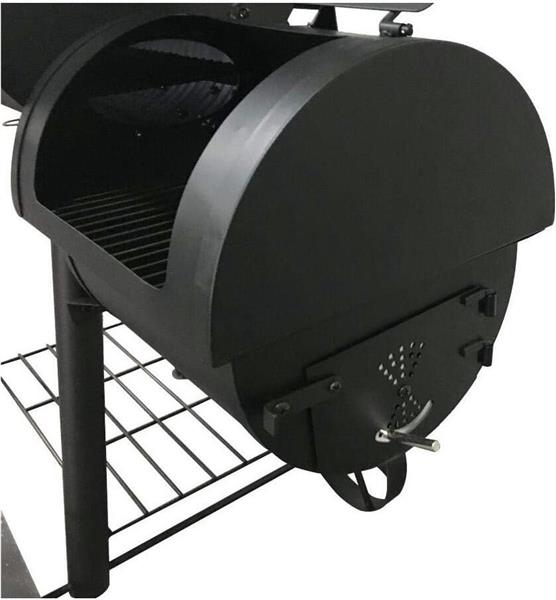 Grote foto smoker barbeque grill edmonton tuin en terras buitenkeukens