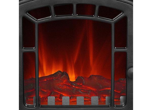 Grote foto el fuego elektrische haard como zwart 2000w huis en inrichting kachels en openhaarden
