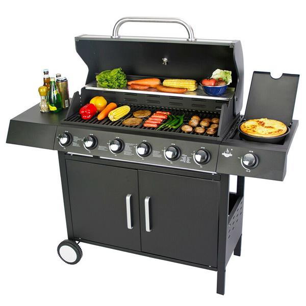 Grote foto gasbarbecue san angelo 6.1 tuin en terras buitenkeukens