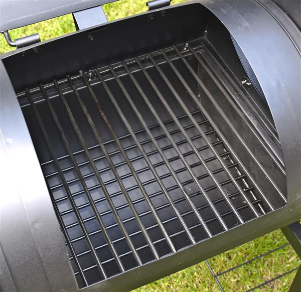 Grote foto houtskool barbecue smoker dakota tuin en terras buitenkeukens