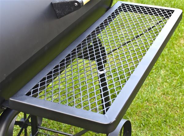 Grote foto houtskool barbecue smoker dakota tuin en terras buitenkeukens