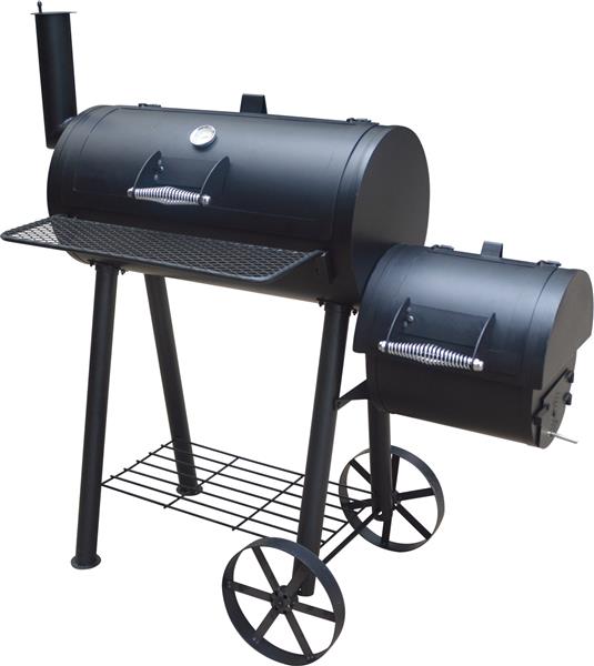 Grote foto houtskool barbecue smoker edmonton tuin en terras buitenkeukens