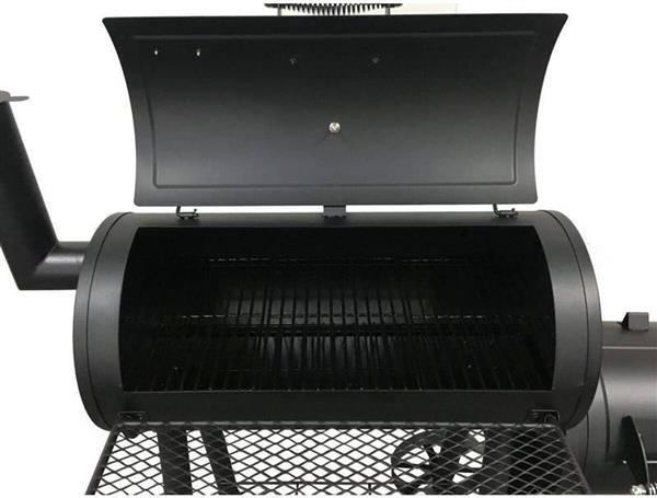 Grote foto houtskool barbecue smoker edmonton tuin en terras buitenkeukens