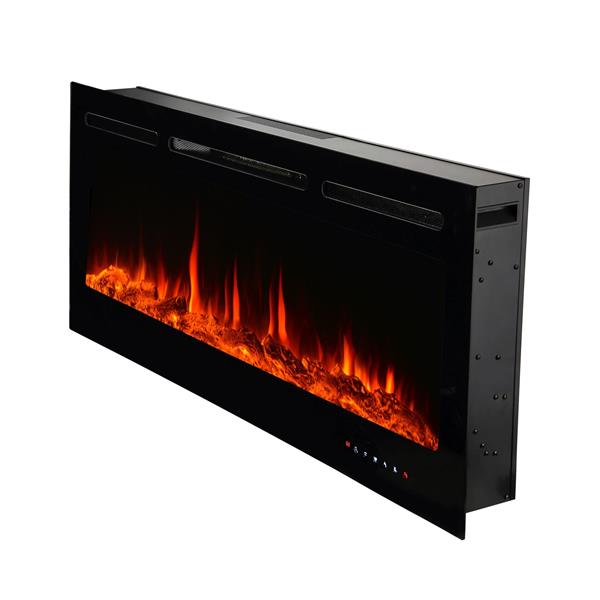 Grote foto el fuego elektrische inbouw sfeerhaard mont blanc 178cm huis en inrichting kachels en openhaarden