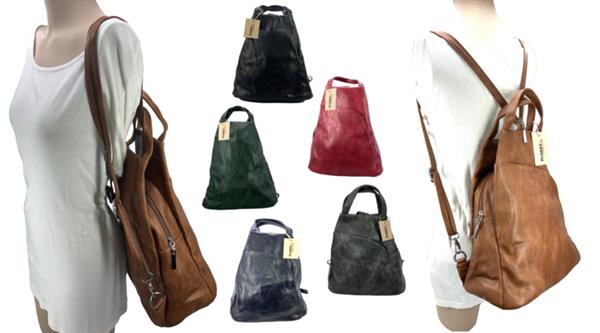 Grote foto rug schoudertas the triangle bag van flores lederwaren navy sieraden tassen en uiterlijk schoudertassen