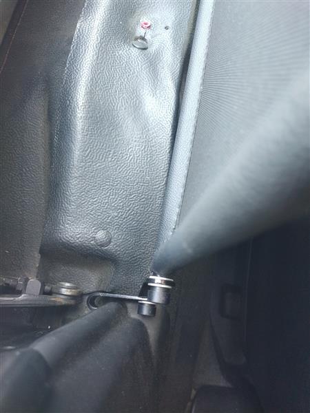 Grote foto windscherm fiat barchetta rood auto onderdelen overige auto onderdelen