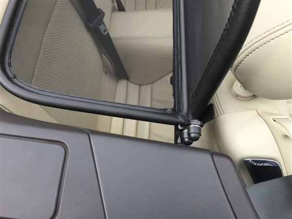 Grote foto windscherm jaguar xk rood auto onderdelen overige auto onderdelen