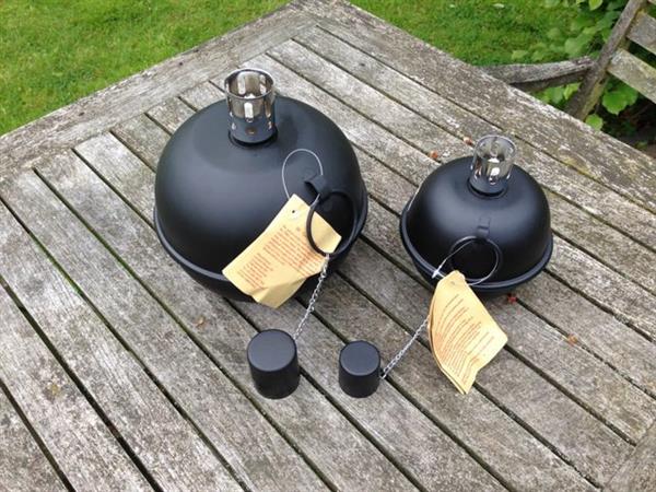 Grote foto tuimeltoorts olielamp oliebol zwart l ff8z tuin en terras tuindecoratie