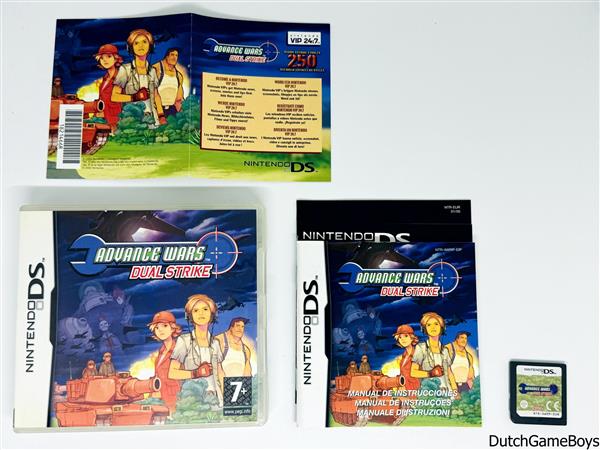 Grote foto nintendo ds advance wars dual strike eip spelcomputers games ds