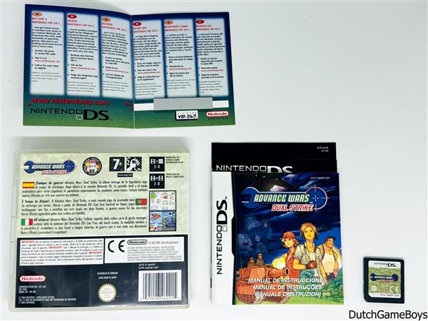 Grote foto nintendo ds advance wars dual strike eip spelcomputers games ds