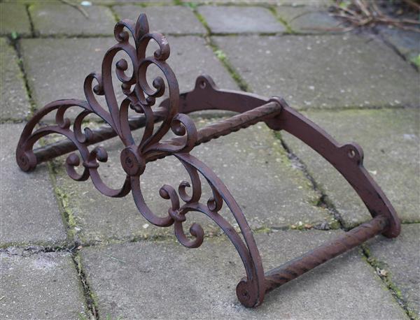 Grote foto tuinslanghouder tuinslanghaspel groot gietijzer tg121 tuin en terras tuindecoratie