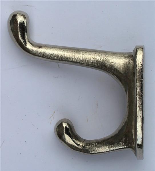 Grote foto kapstokhaak schild zilver gietijzer kh332 huis en inrichting woningdecoratie