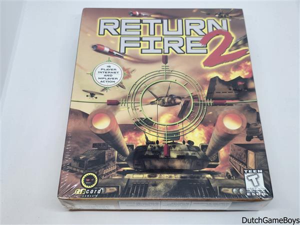 Grote foto pc big box return fire 2 new sealed spelcomputers games overige merken