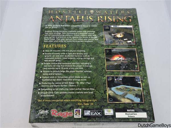 Grote foto pc big box hostile waters antaeus rising new sealed spelcomputers games overige merken