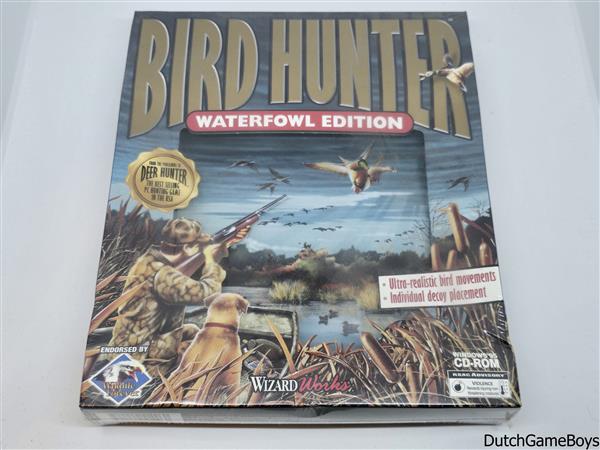 Grote foto pc big box bird hunter waterfowl edition new sealed spelcomputers games overige merken