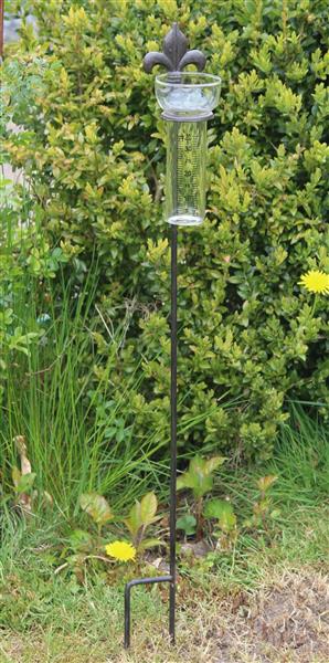 Grote foto regenmeter franse lelie gietijzer rm151 tuin en terras tuindecoratie