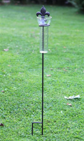 Grote foto regenmeter franse lelie gietijzer rm151 tuin en terras tuindecoratie