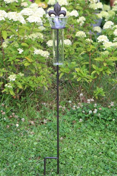 Grote foto regenmeter franse lelie gietijzer rm151 tuin en terras tuindecoratie